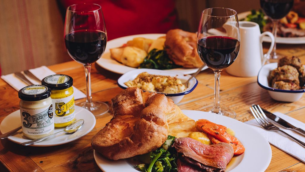 Red Wine and Roast Dinner